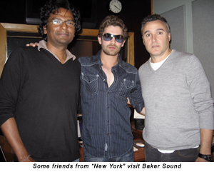 Some friends from New York visit Baker Sound