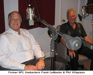 Former NFL linebackers Frank LeMaster & Phil Villapiano
